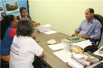 Agentes de Saúde se reúnem com o prefeito Carlos Lero